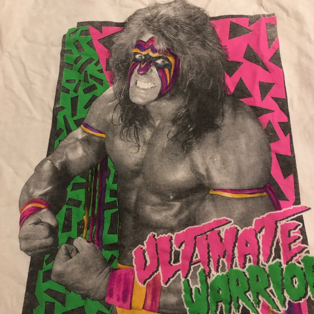 New. Ultimate warrior tee